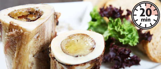 Roasted Marrow Bones Roasted Marrow Bones