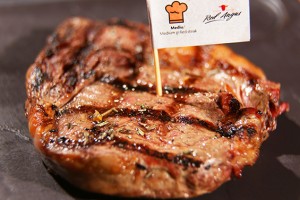 Red Angus menu: Uruguay Rib Eye Steak